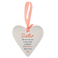 Card Factory Sister Remembrance Plaque