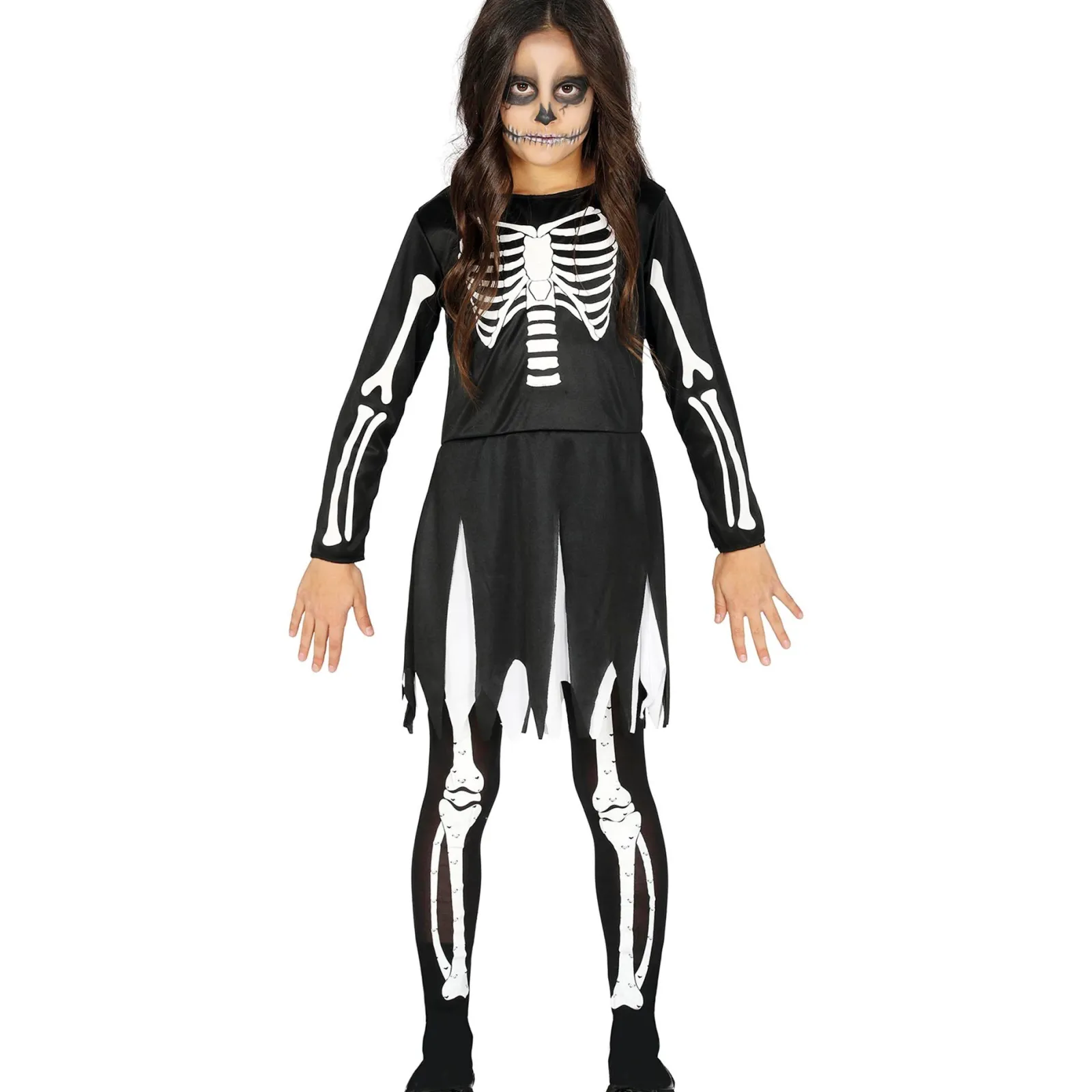 Card Factory Skeleton Children's Fancy Dress Costume