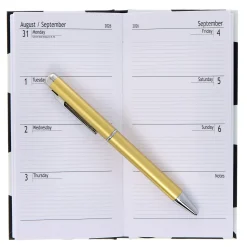 Card Factory Slim Polka Dot 2026 Boxed Diary With Pen