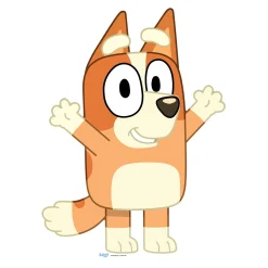 Online Small Bluey Bingo Cardboard Cutout Cardboard Cutouts|Birthday Party