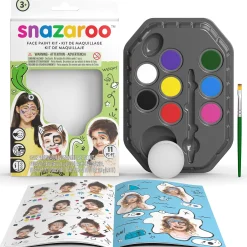 Online Snazaroo Face Paint Kit - 8 Colours Birthday Party