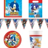 Best Sonic The Hedgehog Party Tableware & Decorations Bundle - 16 Guests Tableware|Birthday Party
