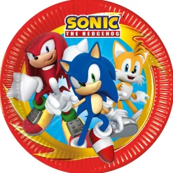 Best Sonic The Hedgehog Party Tableware & Decorations Bundle - 16 Guests Tableware|Birthday Party