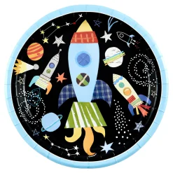 Space Birthday Party Tableware & Decorations Bundle - 16 Guests Tableware|Birthday Party