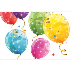 Sparkling Balloons Part Tableware & Decorations Bundle - 16 Guests Tableware|Birthday Party