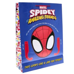 Kids Card Factory Spidey & His Amazing Friends Extra Large Portrait Gift Bag With Mask