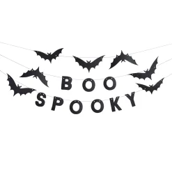 Card Factory Spooky Boo Bat Felt Garland