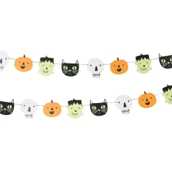 Online Spooky Friends Card Garland 2m Banners & Bunting|Halloween Party