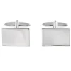 Best Square Silver Plated Cufflinks Anniversary Gifts|Birthday Gifts