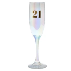 Card Factory 21st Birthday Champagne Flute