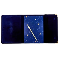 Card Factory Star Notebook & Pen With Fabric Pouch