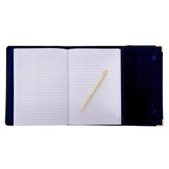 Card Factory Star Notebook & Pen With Fabric Pouch