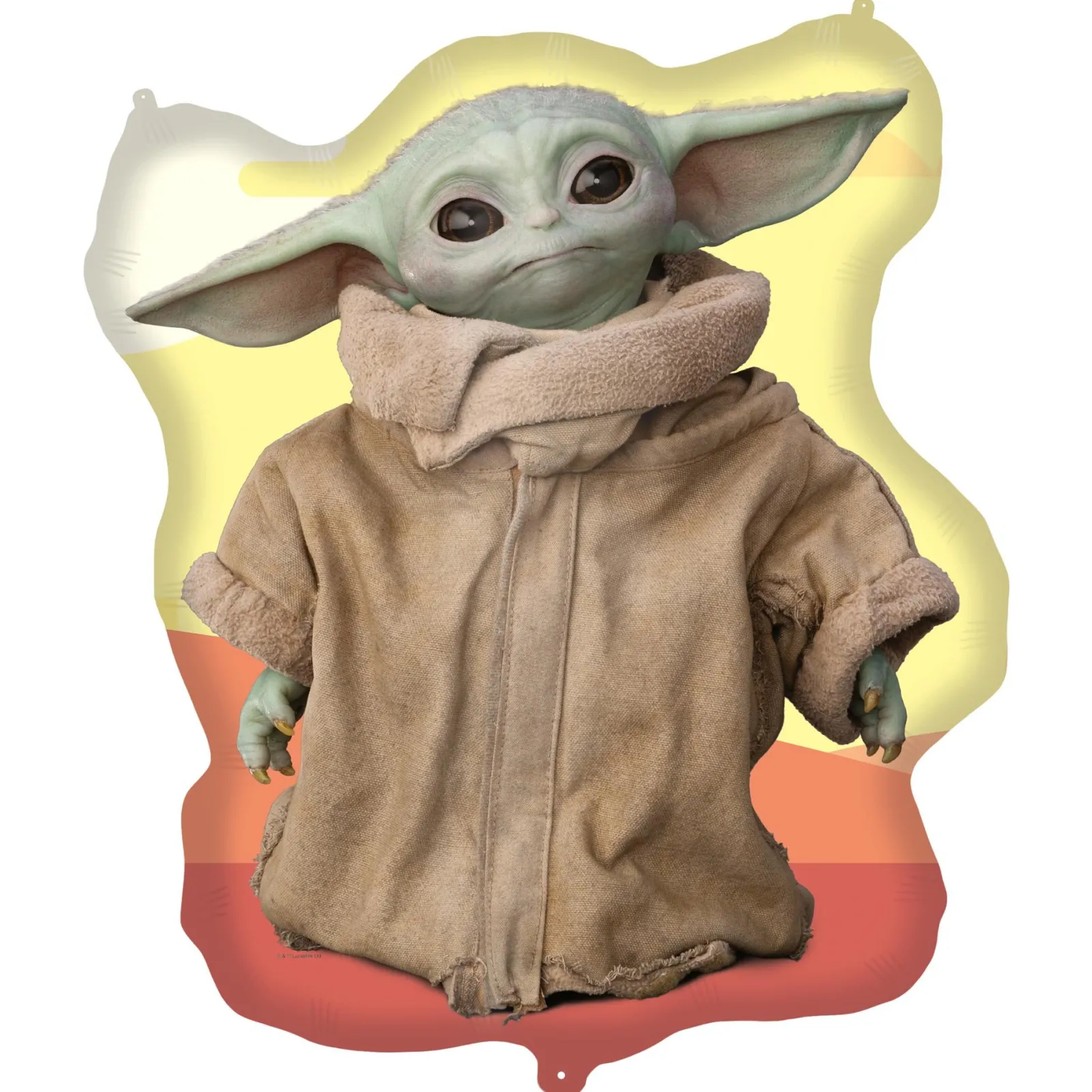 Card Factory Star Wars Baby Yoda 40-Inch Super Shape Balloon