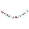 Discount Starfish Happy Birthday Card Banner Banners & Bunting|Birthday Party