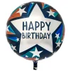 Hot Starry Happy Birthday 31-Inch Foil Helium Balloon Balloons For Him|Helium Balloons