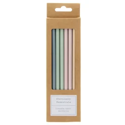 Outlet Stationery Essentials Eraser-Tipped HB Pencils - Pack of 6 Notebooks & Stationery|Birthday Gifts