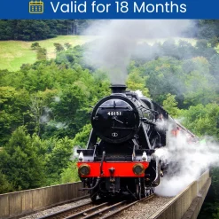 Online Steam Train Experience for Two Gift Experience Day Experience Days|Engagement Gifts