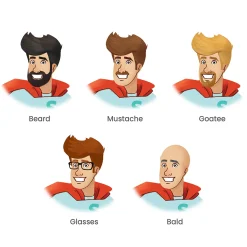 Hot Super Dad! Personalised Storybook Books|Gifts For Him