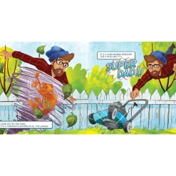 Hot Super Dad! Personalised Storybook Books|Gifts For Him