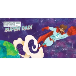 Hot Super Dad! Personalised Storybook Books|Gifts For Him