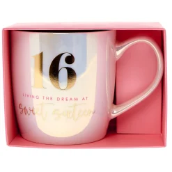 Best Sweet 16 Living The Dream Mug In A Box 16Th Birthday|Mugs
