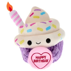 New Swizzels Love Hearts Plush Birthday Cupcake Kids Soft Toys|Birthday Gifts
