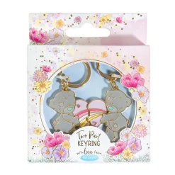Card Factory Tatty Teddy Two-Part Love Heart Keyrings