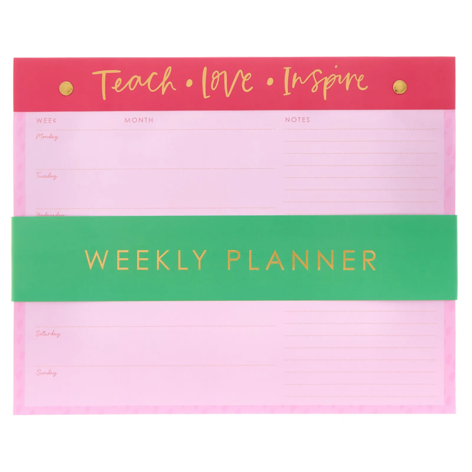 Outlet Teach Love Inspire Weekly Planner Gifts For Her