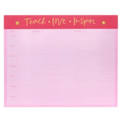 Outlet Teach Love Inspire Weekly Planner Gifts For Her