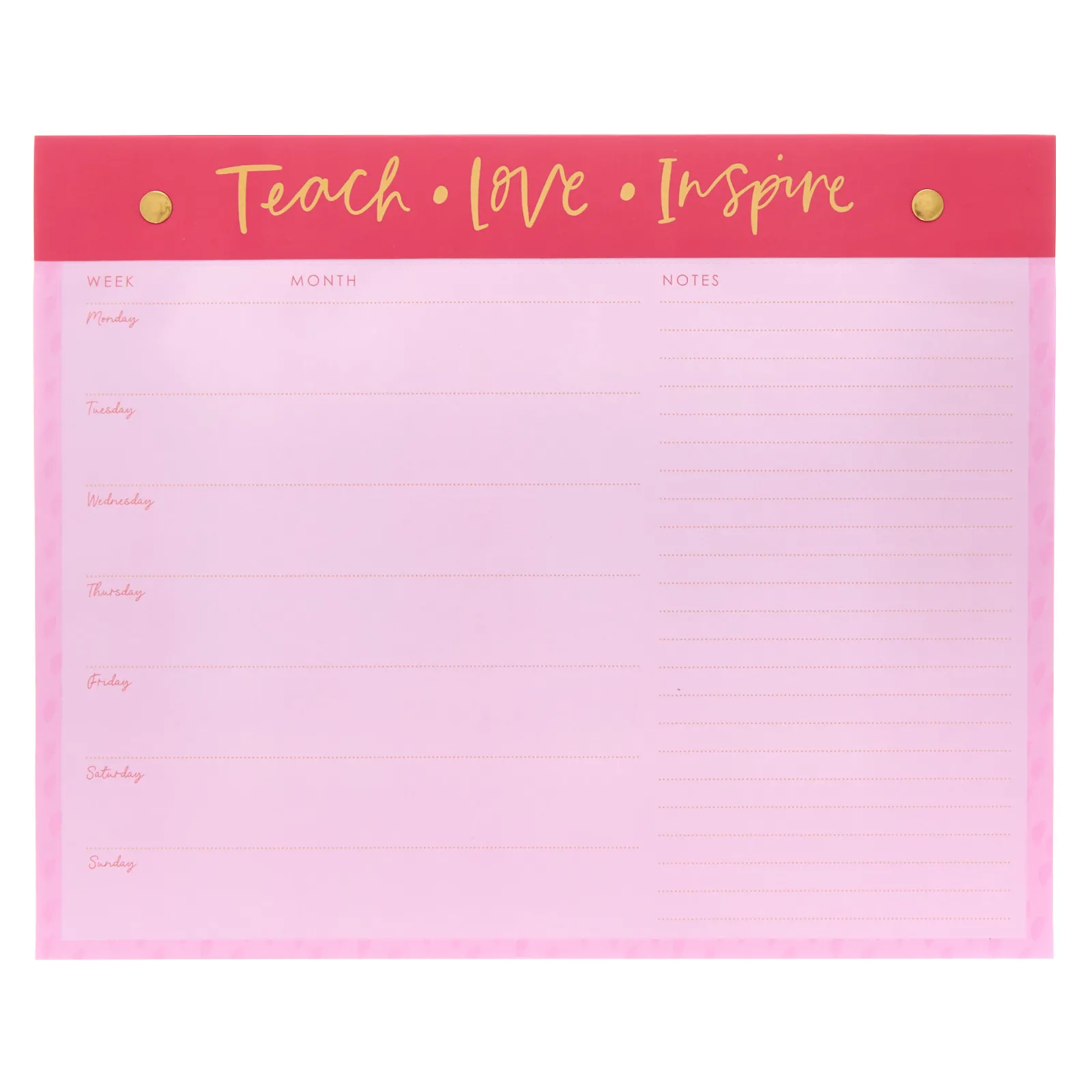 Outlet Teach Love Inspire Weekly Planner Gifts For Her
