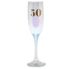 Hot 50th Birthday Champagne Flute 50Th Birthday|Glassware