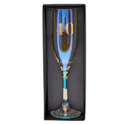 Card Factory 40th Birthday Champagne Flute