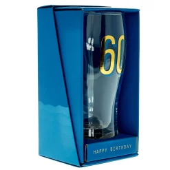Card Factory 60th Birthday Pint Glass