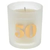 Sale 50th Birthday Pomegranate Scented Candle 50Th Birthday|Scented Candles