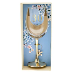 Sale 30th Birthday Wine Glass 30Th Birthday|Glassware