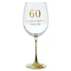 Online 60th Birthday Wine Glass 60Th Birthday|Glassware