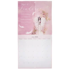 Discount The Angels 2026 Square Wall Calendar Calendars & Diaries|Birthday Gifts