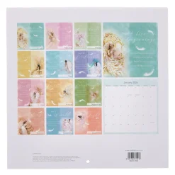 Discount The Angels 2026 Square Wall Calendar Calendars & Diaries|Birthday Gifts