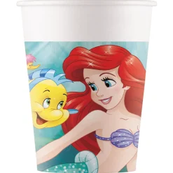 Card Factory The Little Mermaid Party Tableware & Decorations Bundle - 16 Guests