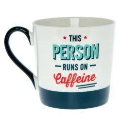 Sale This Person Runs on Caffeine Mug Mugs|Gifts For Him