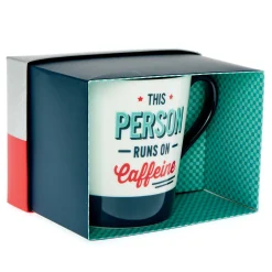 Sale This Person Runs on Caffeine Mug Mugs|Gifts For Him