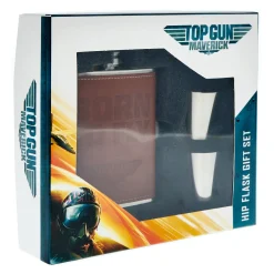 Clearance Top Gun Hip Flask & Shots Gift Set Jewellery & Keepsakes|Gift Sets