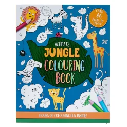 Kids Card Factory Ultimate Jungle Colouring Book