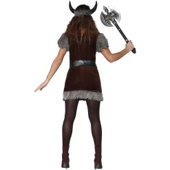 New Viking Woman Adult Fancy Dress Costume Fancy Dress|Halloween Party
