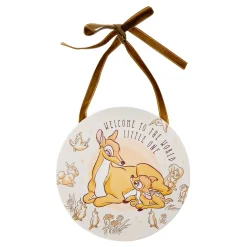 Kids Card Factory Welcome To The World Little One Bambi Plaque