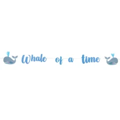 Outlet Whale Of A Time Party Tableware & Decorations Bundle - 8 Guests Tableware|Birthday Party