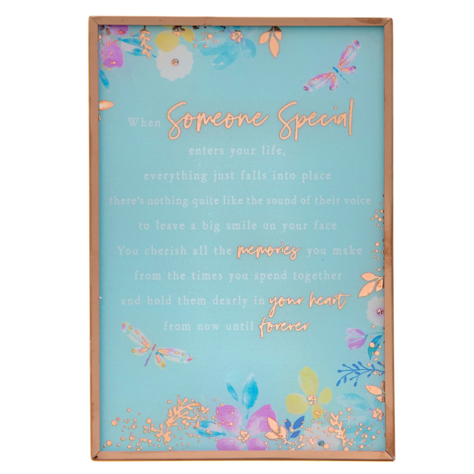 Card Factory When Someone Special Enters Your Life Plaque