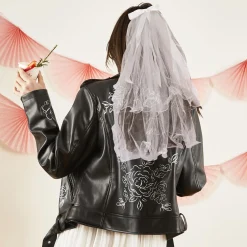 Card Factory White Bow & Veil