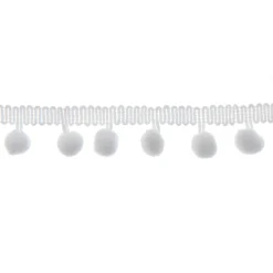 Discount White Pom Pom Ribbon Trim Kids Black & White Gift Wrap|Gift Wrap For Kids