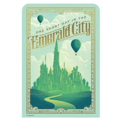 Card Factory Wicked Emerald City Medium Cardboard Backdrop